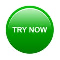 Try now button Royalty Free Stock Photo