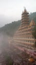 Tryambakam Hindu Temple in Rishikesh, India