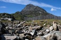 Tryfan Mountain Royalty Free Stock Photo