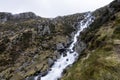 A view from Tryfan Snowdonia North Wales Royalty Free Stock Photo