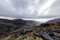 A view from Tryfan Snowdonia North Wales Royalty Free Stock Photo