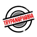 Trypanophobia fear Of Needles rubber stamp