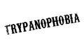 Trypanophobia fear Of Needles rubber stamp