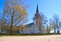 TrÃÂ¸mborg church (north-west) Royalty Free Stock Photo