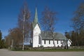 TrÃÂ¸mborg church (south, southwest) Royalty Free Stock Photo