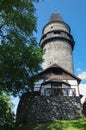 Lookout tower called `trÃÂºba`, ÃÂ tramberk, Czech Republic, Europe