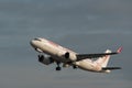 TS-IMB Tunisair Airbus A320-251N jet in Zurich in Switzerland