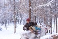 Mongolian Reindeer in Taica Bioecology at Khovsgol, Mongolia