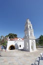 Tsambika Church. Rhodes island. Royalty Free Stock Photo