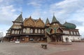 Tsar Aleksey Mikhailovich wooden palace in in Kolomenskoye, Moscow, Russia Royalty Free Stock Photo