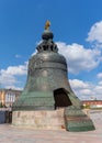 Tsar Bell in Moscow Kremlin, Russia Royalty Free Stock Photo