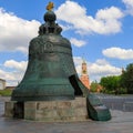 Tsar Bell in Moscow Kremlin, Russia Royalty Free Stock Photo