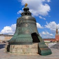 Tsar Bell in Moscow Kremlin, Russia Royalty Free Stock Photo