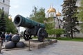 Tsar Cannon in Moscow Kremlin Royalty Free Stock Photo