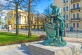 The Tsar Carpenter monument in St Petersburg