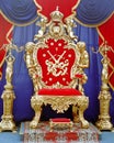Tsar throne Royalty Free Stock Photo