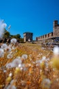 Tsarevets castle in Veliko Tarnovo. Bulgaria. Royalty Free Stock Photo