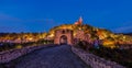 Breathtaking views of the fortress Tzarevetz, Bulgaria Royalty Free Stock Photo