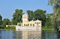 Tsarina Pavilion in Peterhof. Royalty Free Stock Photo