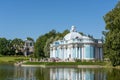 Tsarskoye Selo, Grotto pavilion on the shore of a Large pond