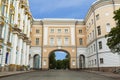 Tsarskoye Selo Lyceum. City Pushkin, Royalty Free Stock Photo