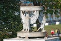 Tsarskoye Selo (Pushkin). Saint-Petersburg. Russia. The Gates in the Catherine Park