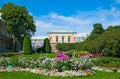 Tsarskoye Selo (Pushkin), Saint-Petersburg, Russia. The Maids of Honour Garden