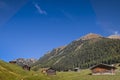 Tschey meadow in Tyrol Royalty Free Stock Photo