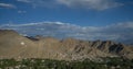 Tsemo Namgyal Monastery seen from Shanti Stupa, Leh, ladakh, India Royalty Free Stock Photo