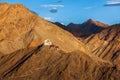 Tsemo Victory Fort, Namgyal Tsemo Gompa. Leh, Ladakh, Jammu an Royalty Free Stock Photo