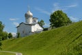 Tserkov` Petra I Pavla S Buya in Pskov. Russia Royalty Free Stock Photo