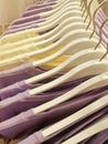 Tshirt purple and white Royalty Free Stock Photo