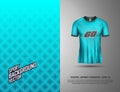 Tshirt sports modern camouflage design for racing, jersey, cycling, football, gaming Royalty Free Stock Photo