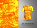 Tshirt sports grunge background for racing, jersey, cycling, fishing, football, gaming Royalty Free Stock Photo