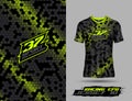 Tshirt sports honeycomb texture background for soccer jersey, downhill, cycling, football, gaming Royalty Free Stock Photo