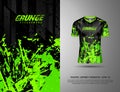 Tshirt sports grunge background for racing, jersey, cycling, fishing, football, gaming Royalty Free Stock Photo