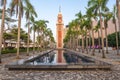 Tsim Sha Tsui Clock Tower in Kowloon, Hong Kong, China Royalty Free Stock Photo