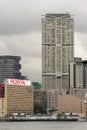 View Of Kowloon Peninsula With The Masterpiece K11 Building And Star Ferry Pier, Hong Kong. Royalty Free Stock Photo