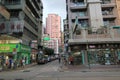 Tsim Sha Tsui street view in Hong Kong Royalty Free Stock Photo