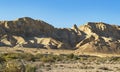 Nahal Zin Stream Bed and Mud Hills near Sde Boker Israel