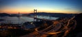 Tsing Ma Bridge Royalty Free Stock Photo