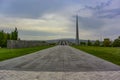 Tsitsernakaberd-Armenian genocide memorial complex is an official monument to the victims of the Armenian Genocide in