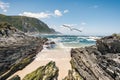 Tsitsikamma national park ocean view seagull Royalty Free Stock Photo