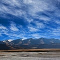 Tso Kar lake in Ladakh, North India Royalty Free Stock Photo