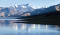 Tso Moriri Lake with Great Himalayan Range, Rupshu valley