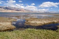Tso Moriri lake in Ladakh, Himalayas Royalty Free Stock Photo