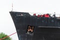 The TSS Steam ship, Duke of Lancaster Royalty Free Stock Photo