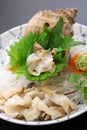 Tsubu gai sashimi, japanese whelk sashimi