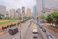 Tsuen Wan road hk 3 may 2014 Royalty Free Stock Photo