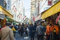 Tsukiji Market - Japan, February 24, 2016 :: fresh Seafood for